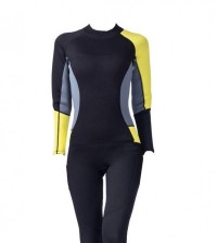 ADS015 custom antibacterial wetsuit style design women's wetsuit style 3MM making conjoined wetsuit style wetsuit manufacturer women's wetsuit women's diving pants 45 degree